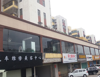 横岗金融城室外装修